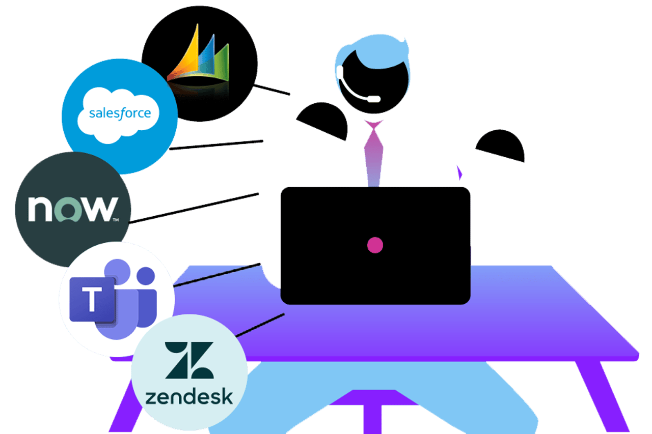 Vonage Contact Center Overview: A new category of cloud contact center software where customer interactions are blended with customer data to deliver an unparalleled, emotive, and conversational customer experience. Vonage Call Center Integrations Logos