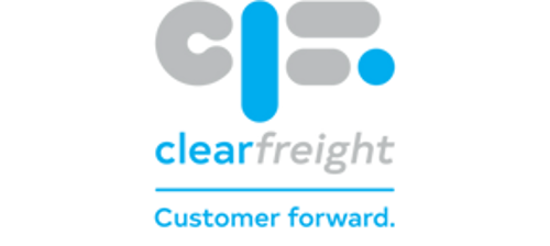 Clearfreight testimonial logo Clearfreight testimonial logo